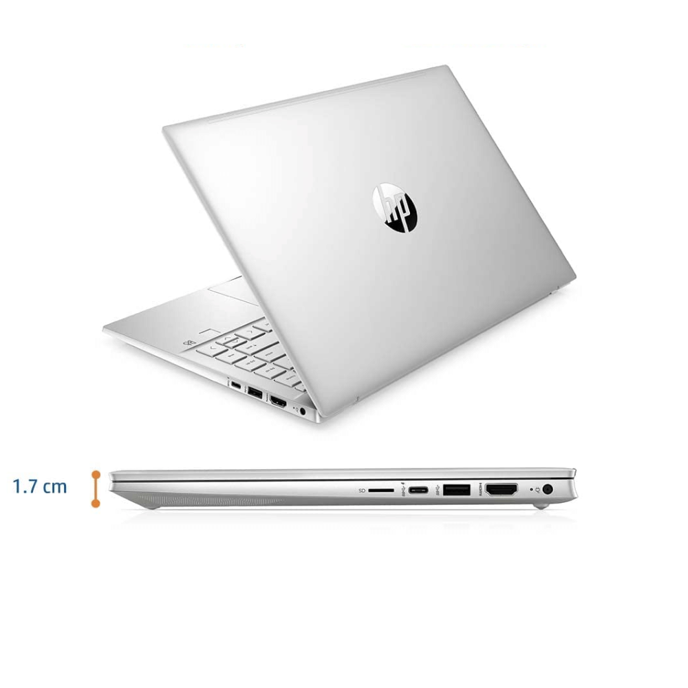 HP/Compaq Pavilion Series 14-dv2053TU (Intel Core i5 12th Gen 14 Inch)- Refurbished_Silver_Back_61970
