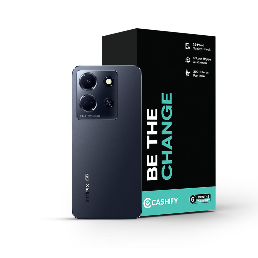Infinix Note 30 5G - Refurbished_Black_Phone With Box_55813