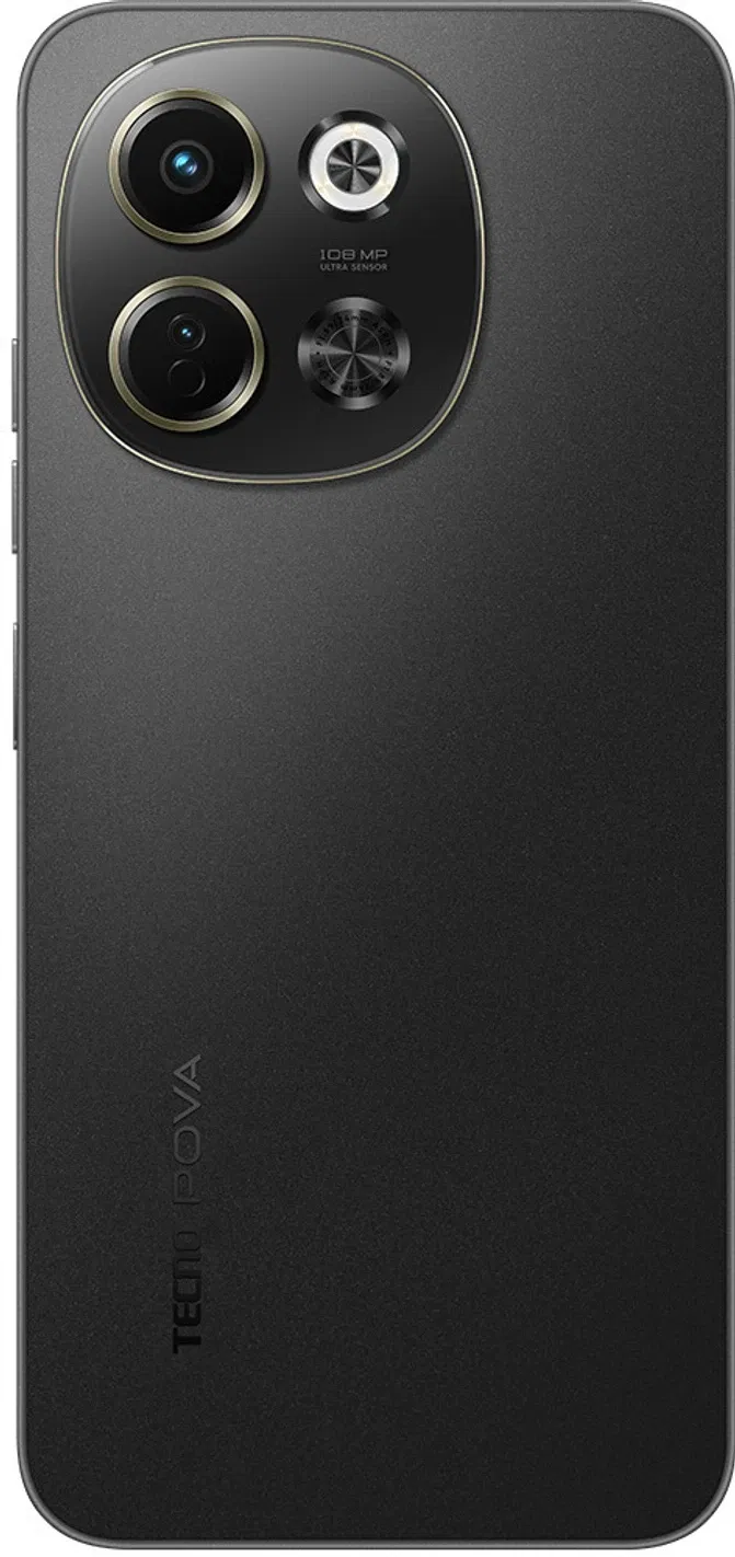 Tecno Pova 6 Neo 5G - Refurbished_Midnight Shadow_Back_89177