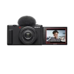 Sony ZV 1F 20.1MP Digital Camera - Refurbished_Black_Front_63850