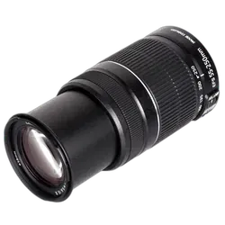Canon EF-S 55-250mm F4-5.6 IS STM Telephoto Zoom Lens - Refurbished Good - Black - Refurbished_Black_Top_115030