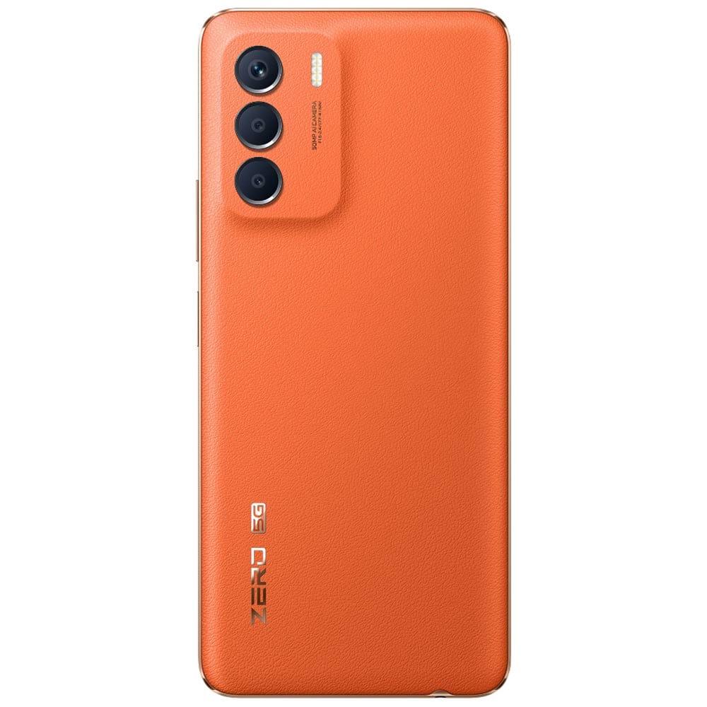Infinix Zero 5G 2023 Turbo - Refurbished_Coral Orange_Back_51988