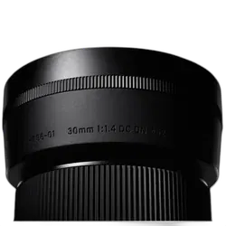 Sigma 30 mm f/1.4 DC DN Contemporary Lens - Refurbished Good - Black - Refurbished_Black_Top_115454