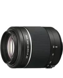 Sony DT 55–200mm F/4–5.6 Telephoto Zoom Lens - Refurbished