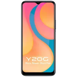 Refurbished Vivo Y20G Obsidian Black front