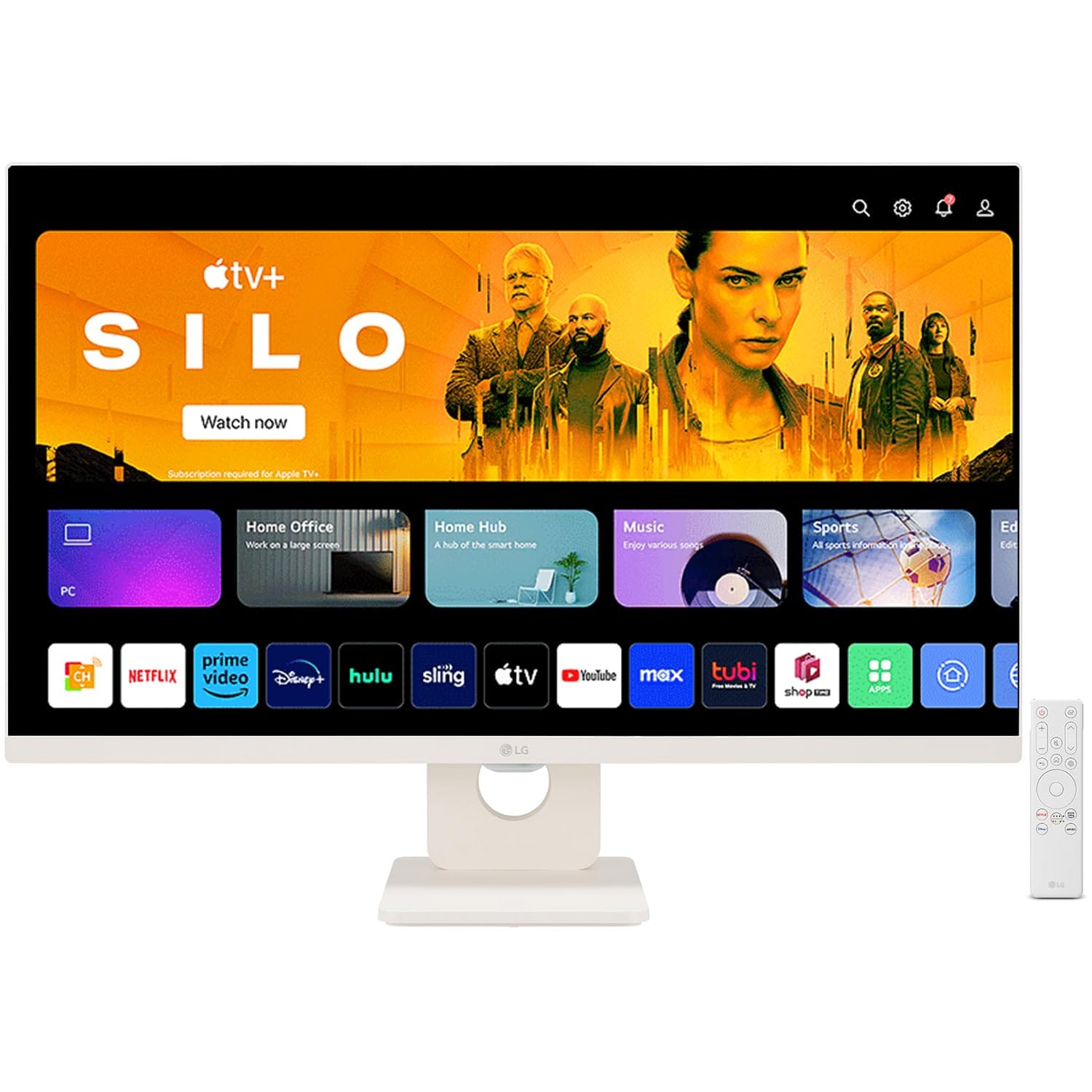 LG MyView 27SR50F 27 Inch 60 Hz Smart Full HD IPS Monitor  - Unboxed