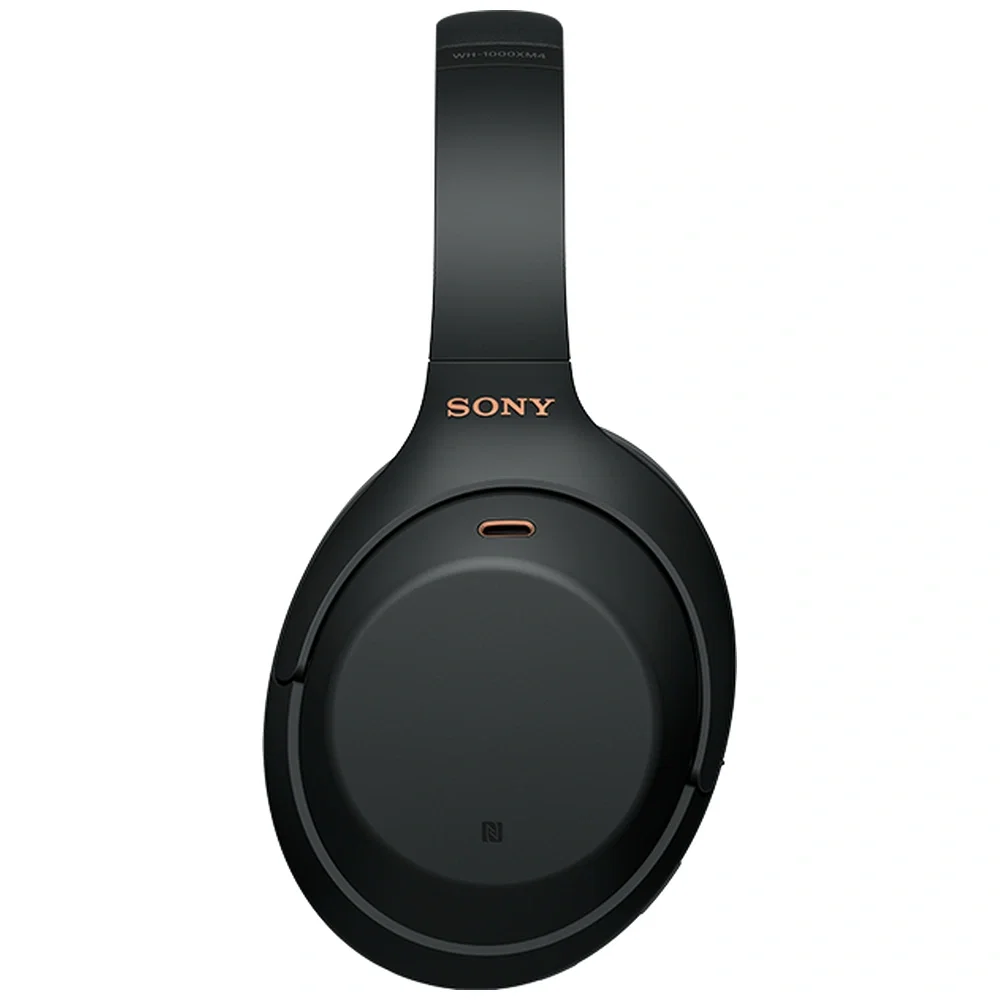 Sony WH–1000XM4 Wireless Noise Cancelling Headphones - Refurbished_Black_Right Side_133500