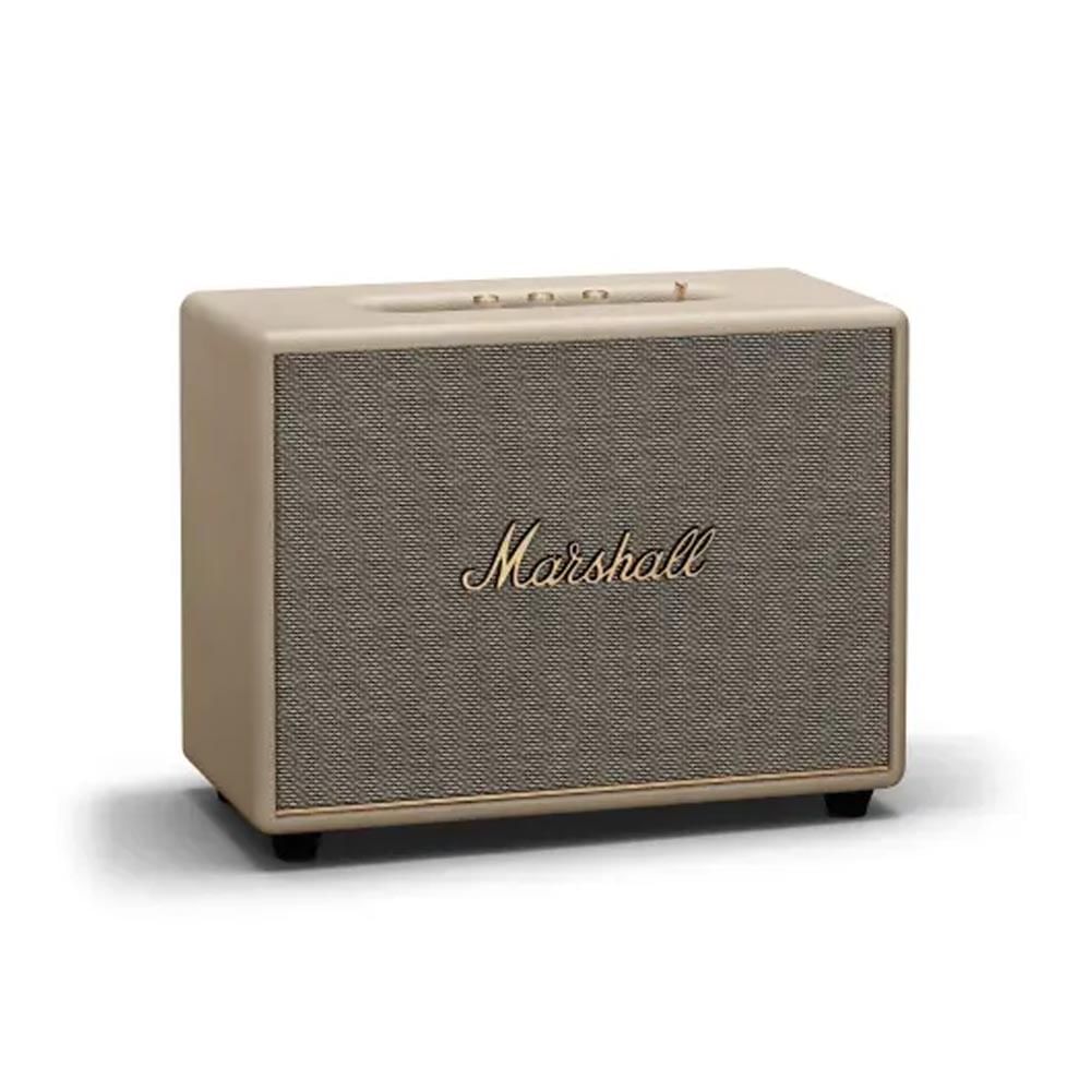 Marshall Woburn 3 Bluetooth Speaker - Unboxed_Cream_Left Side_64353