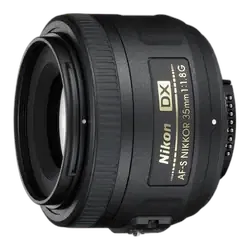 NIKON AF-S DX NIKKOR 35 mm f/1.8G Standard Prime Lens - Refurbished Superb - Black - Refurbished_Black_Bottom_114238