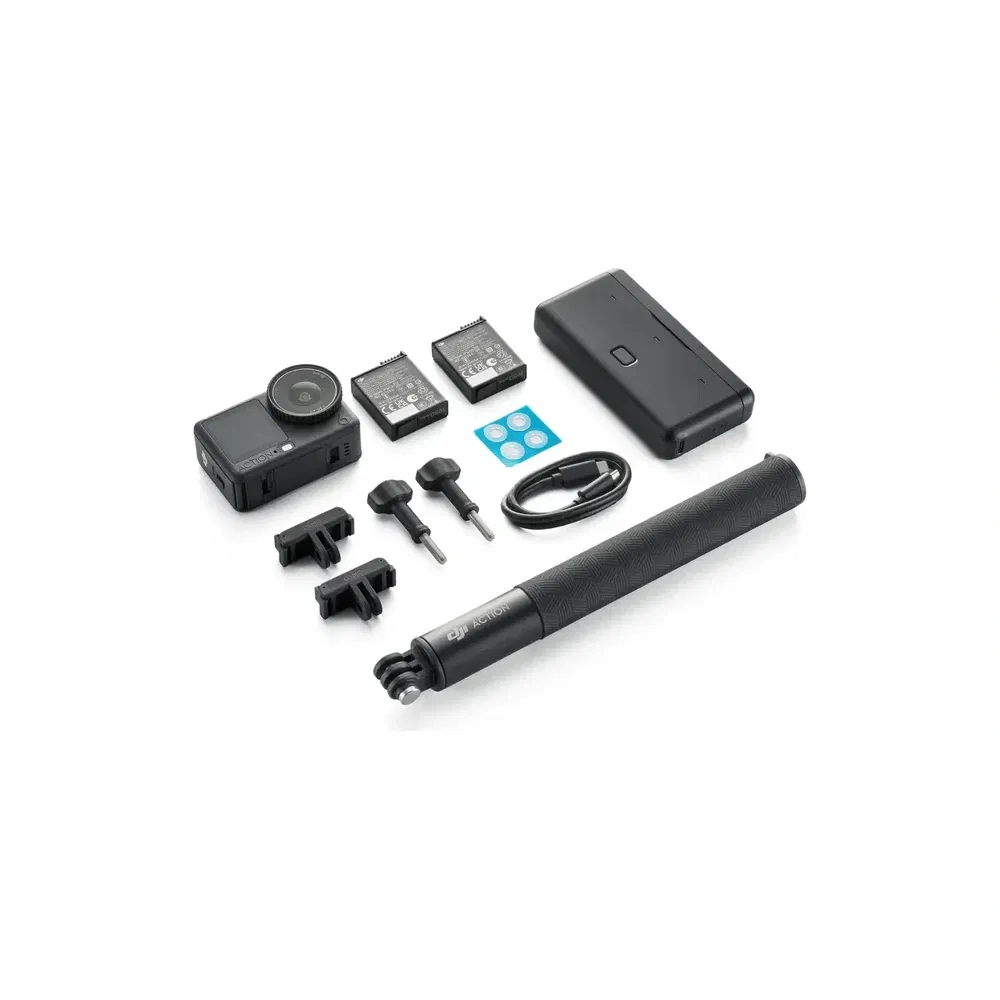 DJI Osmo Action 6 Adventure Combo 38MP Action Camera - Refurbished_Black_Top_124304