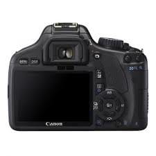 Canon EOS 550D 18MP DSLR - Refurbished_Black_Back_88685