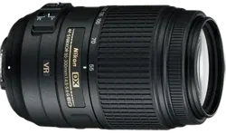 NIKON AF-S DX NIKKOR 55-300 mm f/4.5-5.6G ED VR Telephoto Zoom Lens - Refurbished Good - Black - Refurbished_Black_Top_89076