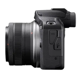 Canon EOS R100 24.1MP Mirrorless Camera - Refurbished_Black_Left Side_114528