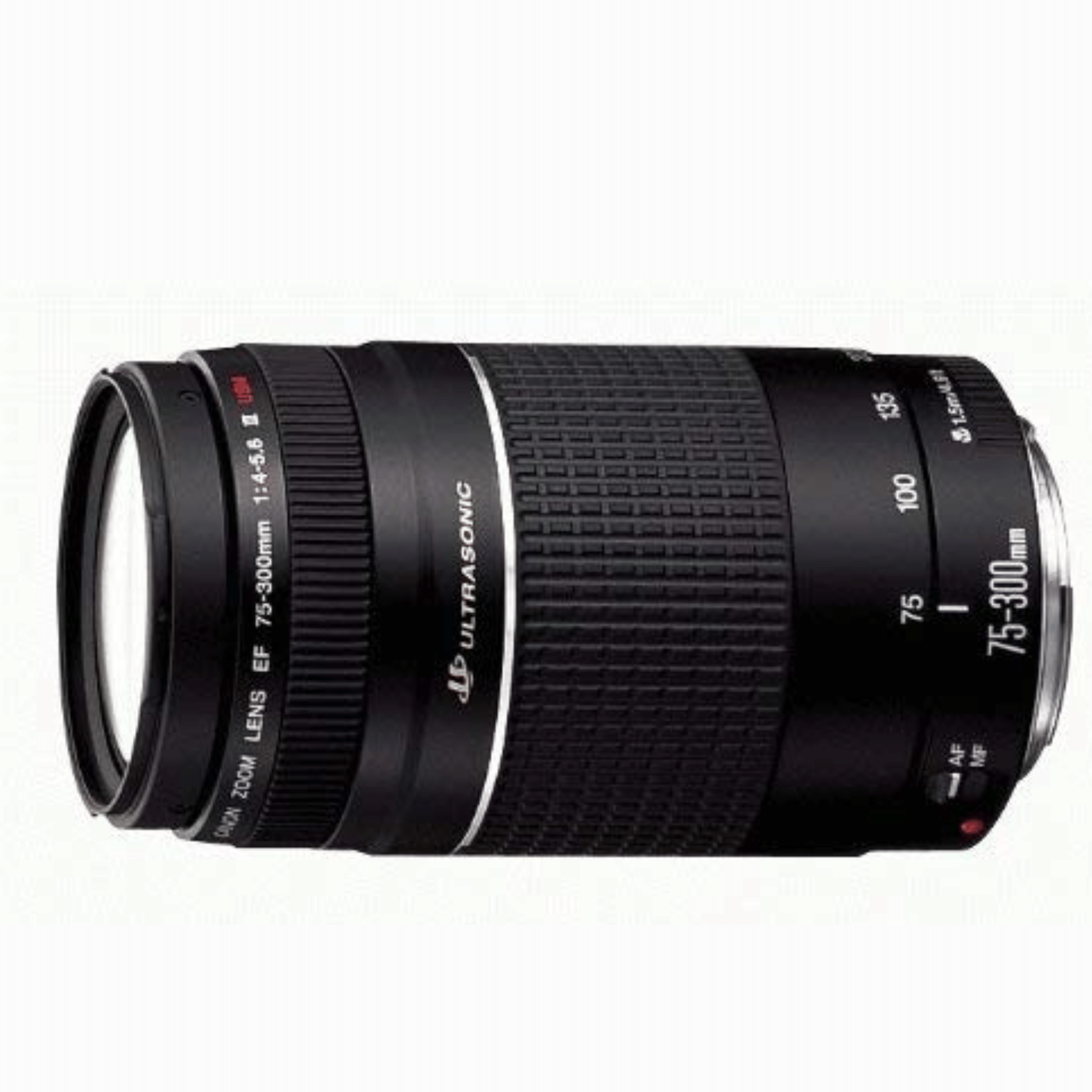 Canon EF 75-300mm f/4-5.6 III Telephoto Zoom Lens - Refurbished Good - Black - Refurbished_Black_Back_117217
