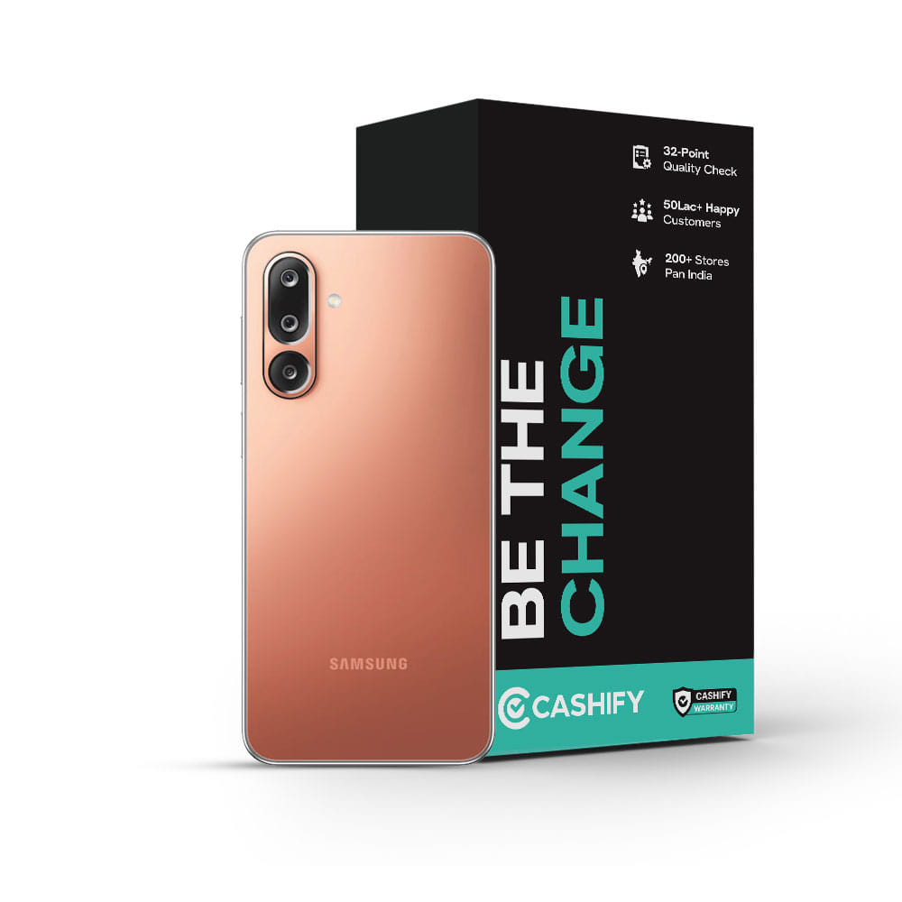 Samsung Galaxy M36 5G - Refurbished_Orange Haze_Phone With Box_121872