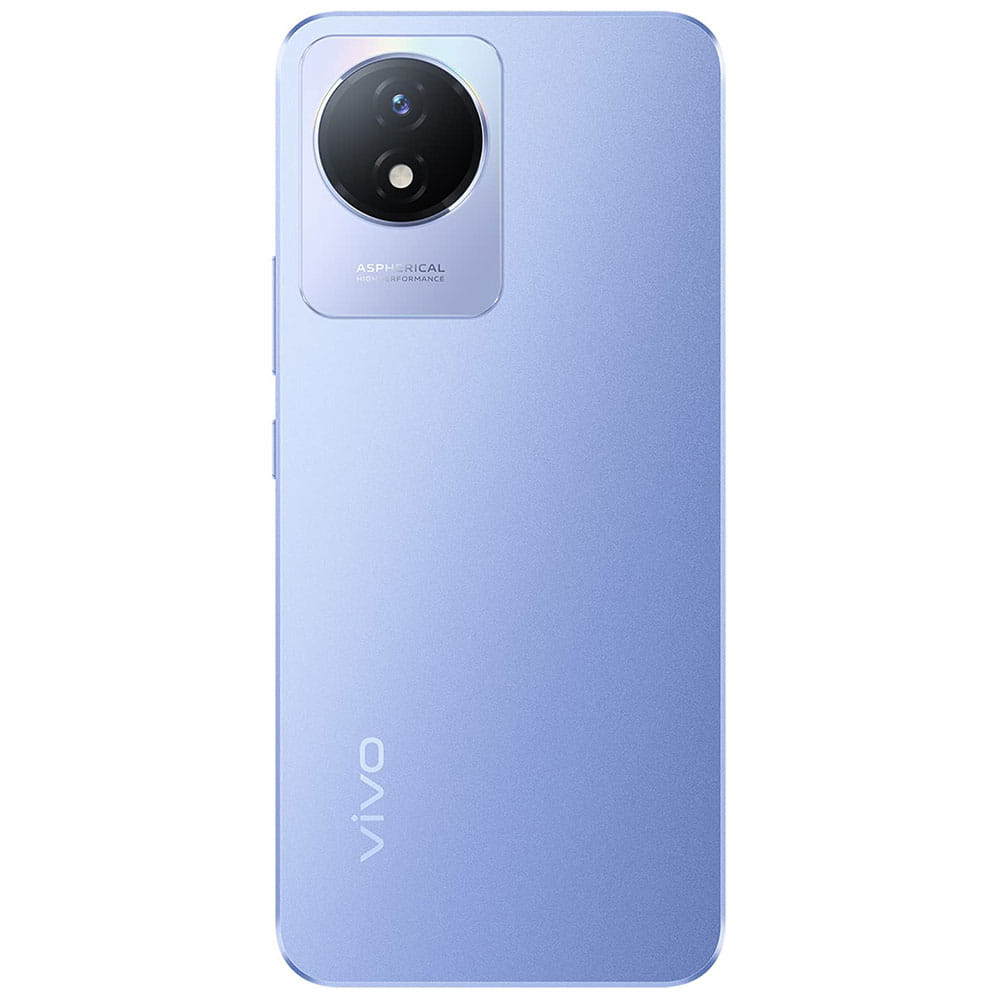 Vivo Y02 - Refurbished_Orchid Blue_Back_52462