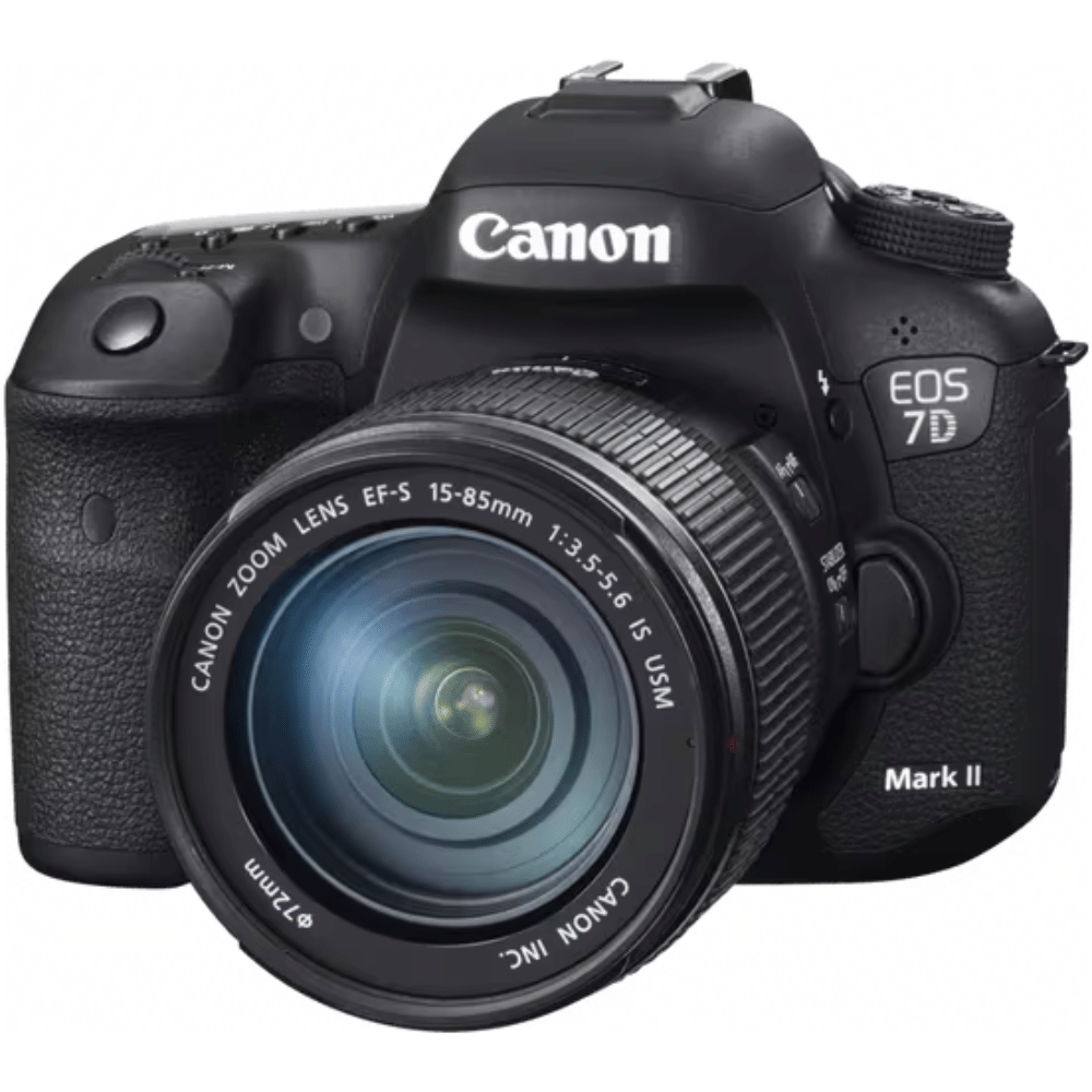 Canon EOS 7D Mark II DSLR Camera - Refurbished_Black_Left Side_129728
