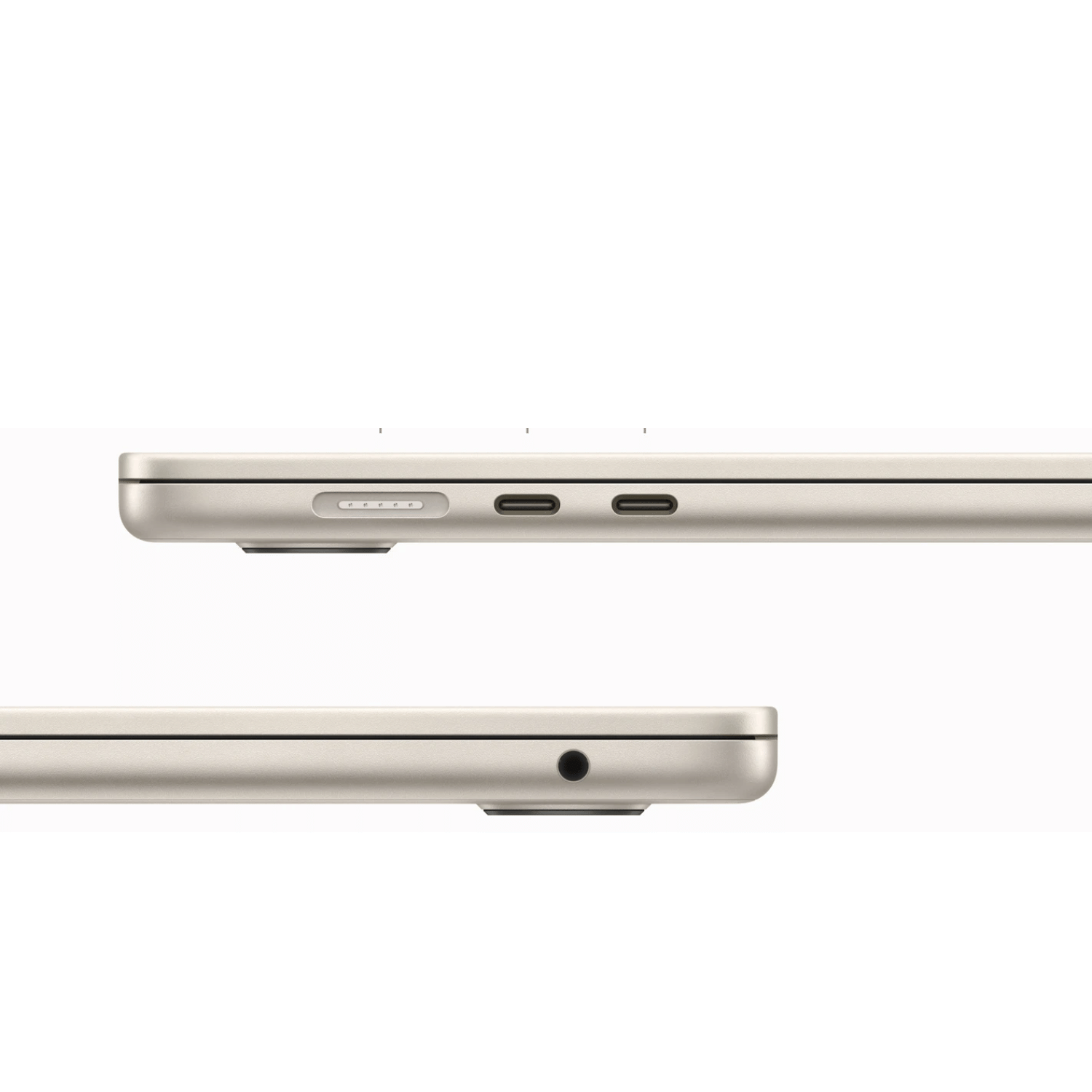 Apple MacBook Air 2023 A2941 (Apple M2 chip 15 Inch)- Refurbished_Starlight_Right Side_90363