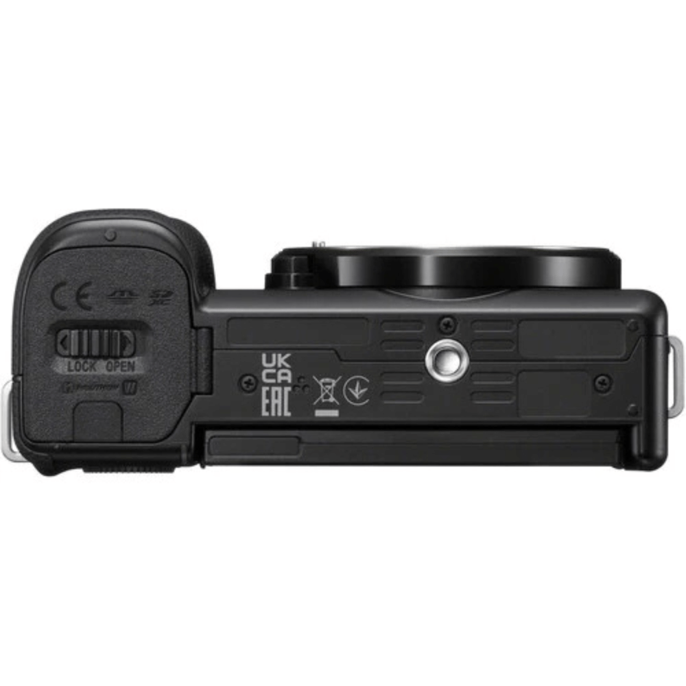 Sony Alpha ZV–E10 24.2MP Mirrorless Camera - Refurbished_Black_Bottom_126324
