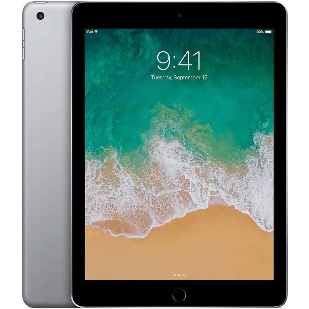 Apple Ipad 2018 6th Generation (9.7 inch, Wifi Only)- Refurbished_Space Grey_Front_87448