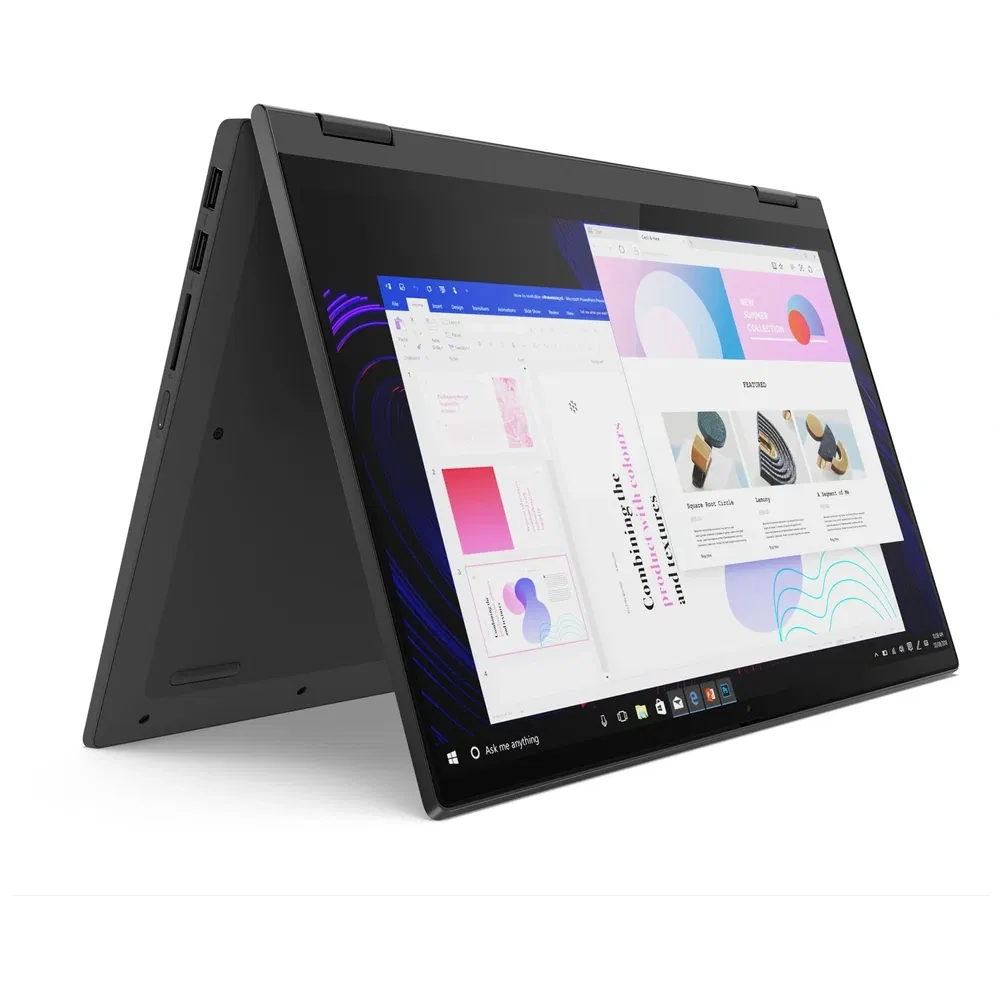 Lenovo IdeaPad Flex 5 Series 14IIL05 Touch Screen  (Intel Core i3 10th Gen 14 Inch)- Refurbished_Gray_Bottom_126089
