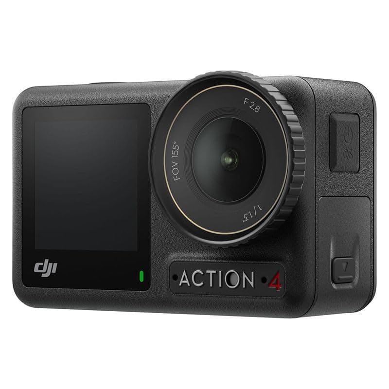 DJI OSMO Action 4 Adventure 12MP Action Camera - Refurbished_Black_Back_88568