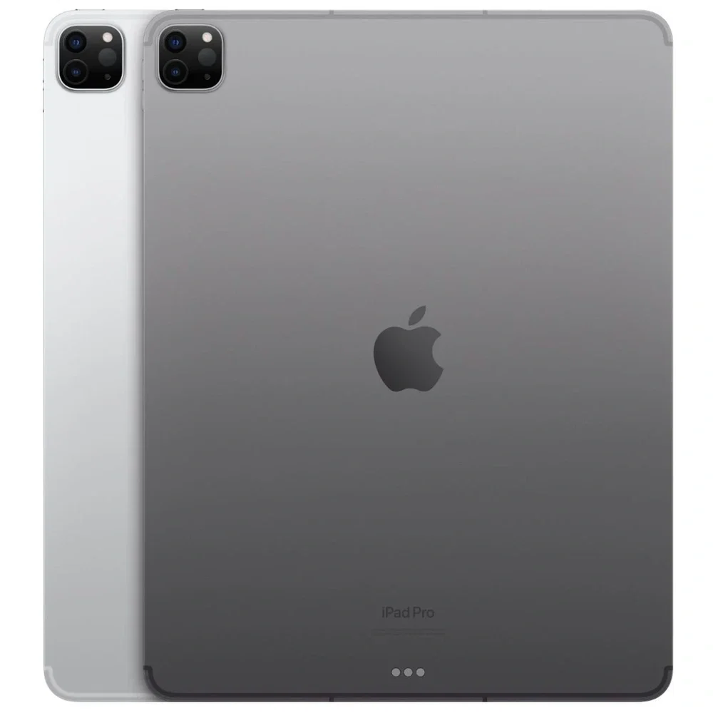 Apple iPad Pro 2022 6th Generation (12.9 inch, Wifi+Cellular)- Refurbished_Space Grey_Back_124488