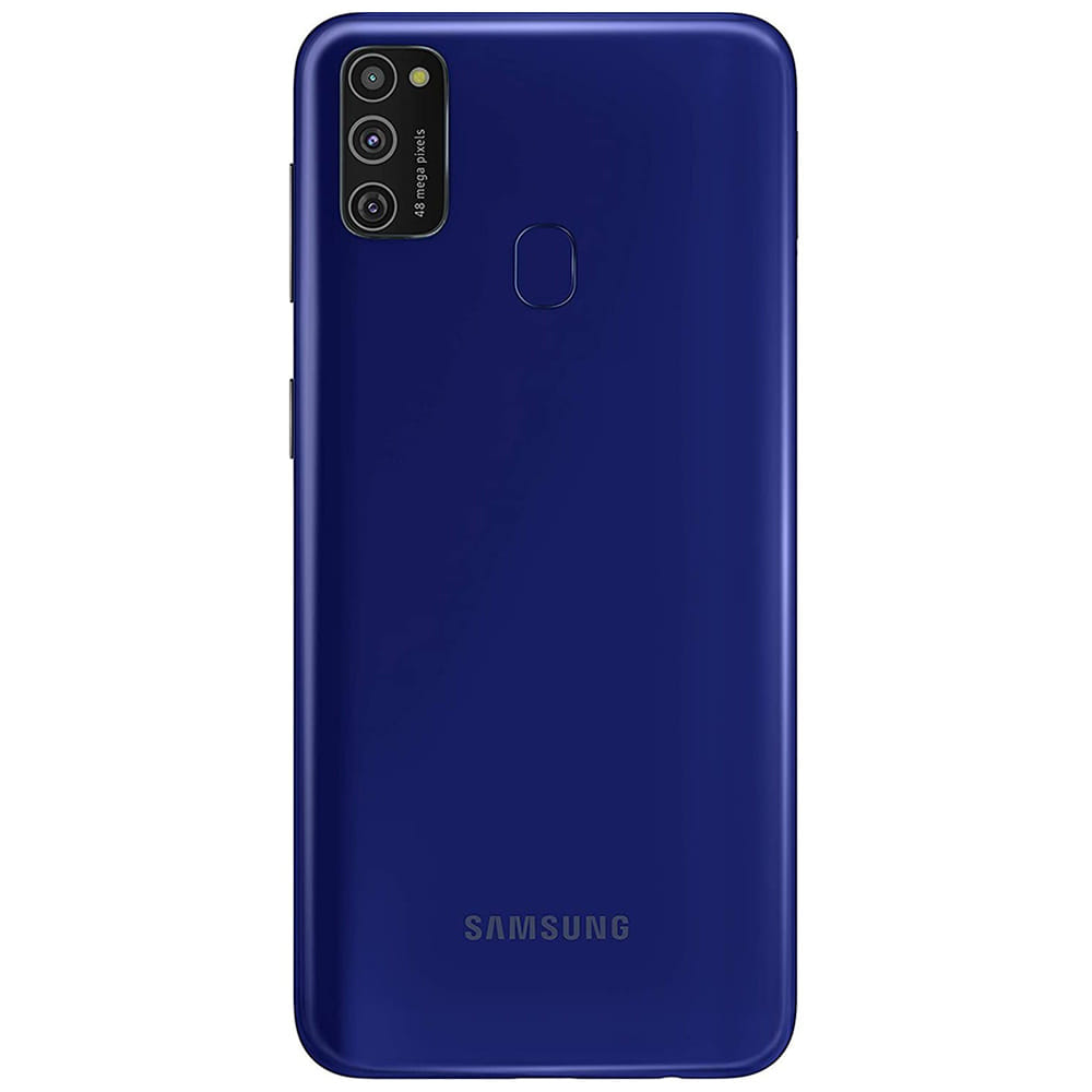 Samsung Galaxy M21 - Refurbished_Midnight Blue_Back_50236