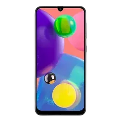 Refurbished Samsung Galaxy A70s Prism Crush black front