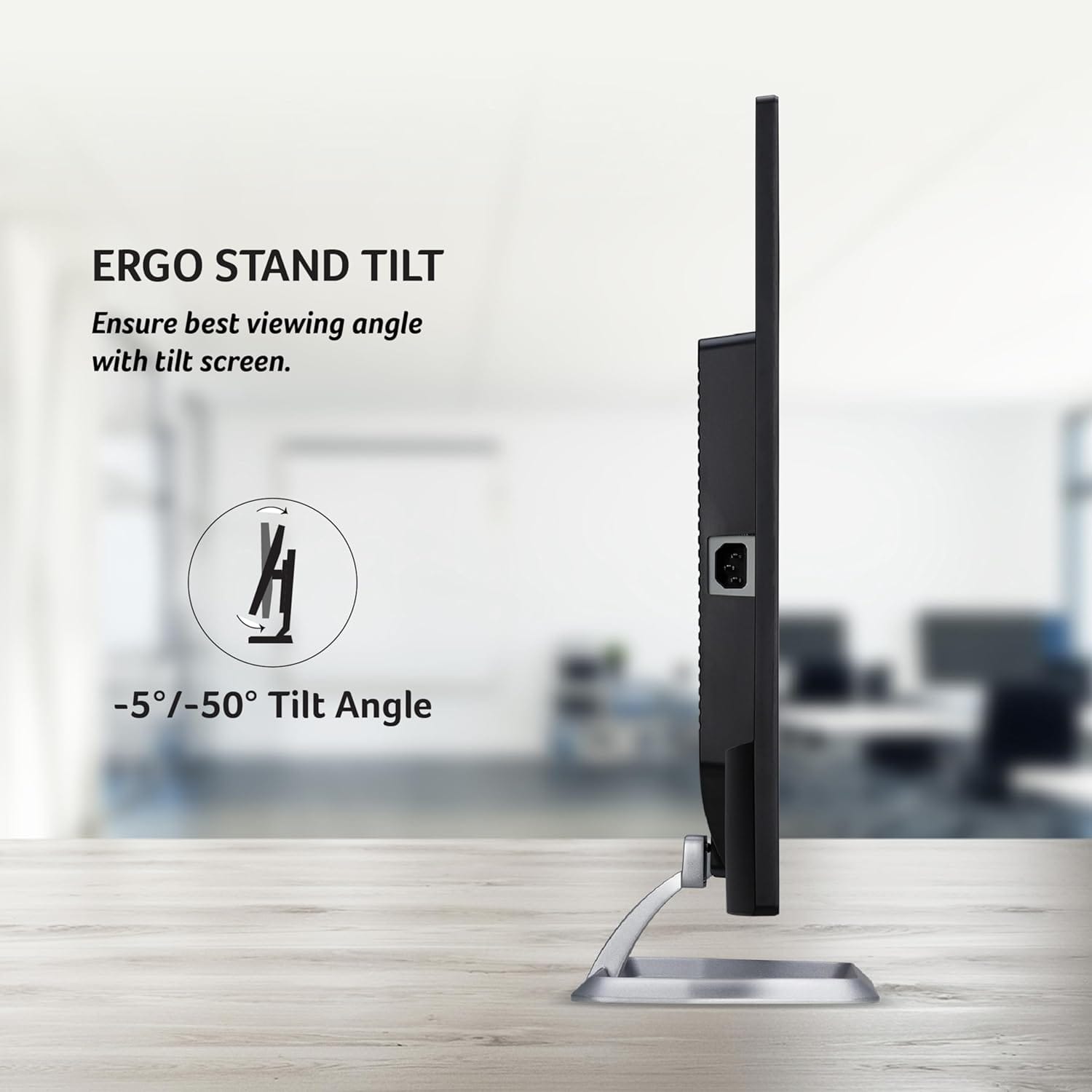 Acer EB321HQ 31.5 Inch IPS 60 Hz FHD LCD Monitor  - Unboxed_Black_Left Side_88228