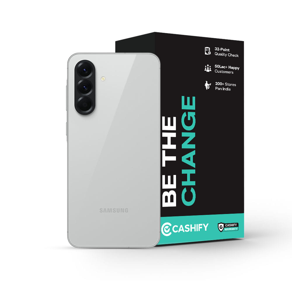 Samsung Galaxy A56 5G - Refurbished_Lightgray_Phone With Box_63029