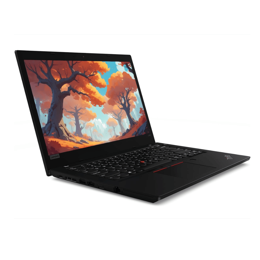Lenovo Thinkpad L Series L490 TOUCH SCREEN (Intel Core i5 8th Gen 14 Inch)- Refurbished_Black_Left Side_63603