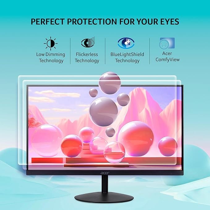 Acer SA322QU 31.5 Inch 75 Hz UltraSlim WQHD IPS Monitor - Unboxed_Black_Top_64769