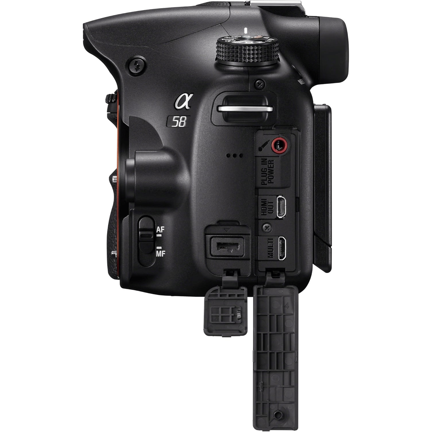 Sony Alpha A58 20.1MP DSLR - Refurbished_Black_Bottom_114569