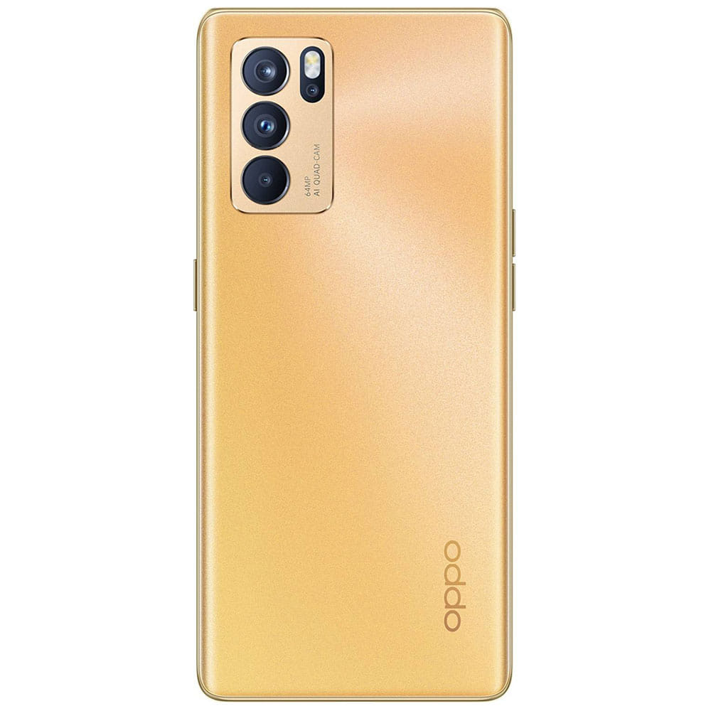 OPPO Reno6 Pro 5G - Refurbished_Majestic Gold_Back_46639