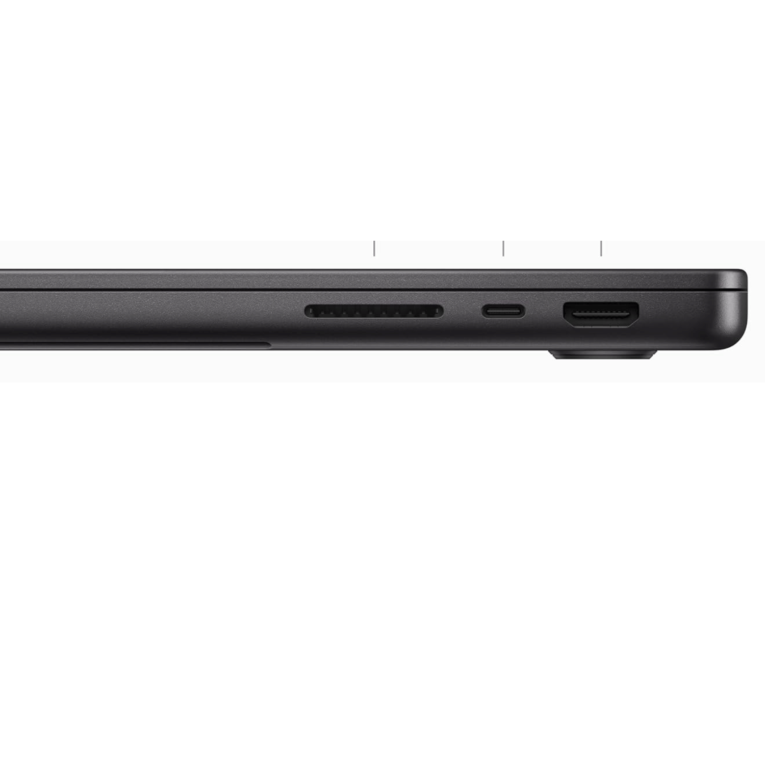 Apple MacBook Pro 2023 A2992 (Apple M3 Max Chip 14 Inch)- Refurbished_Space Black_Right Side_118722