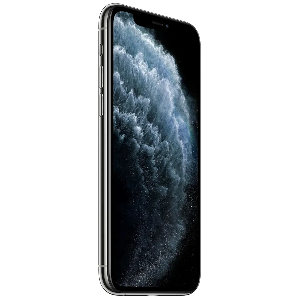 Apple iPhone 11 Pro - Refurbished_Silver_Left Side_125529