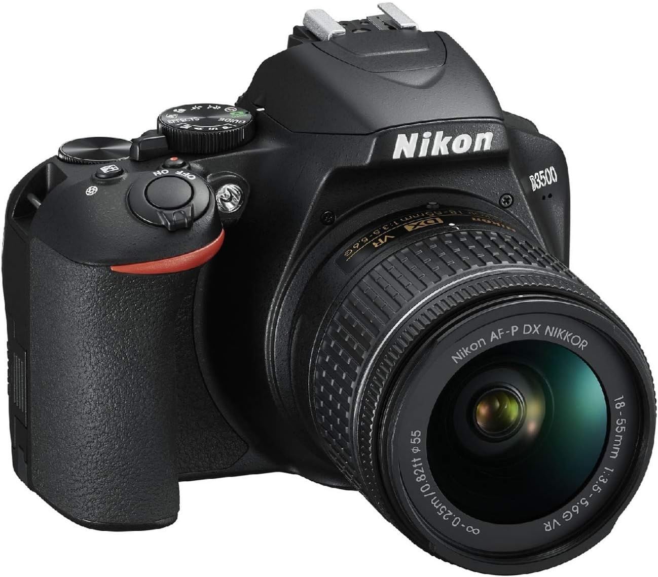 Nikon D3500 24.2MP DSLR - Refurbished_Black_Right Side_58404