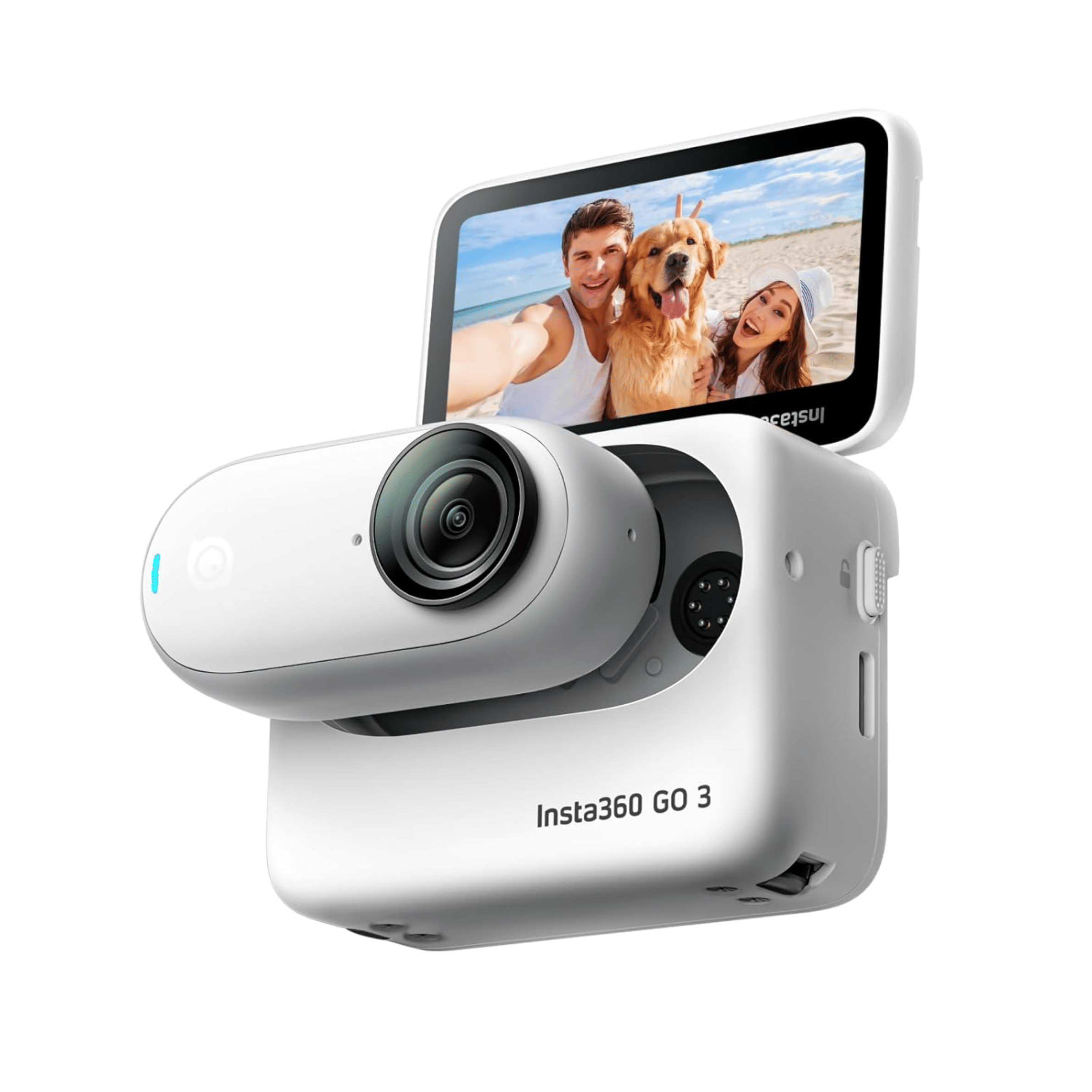 Insta360 Go 3 (64GB) Action Camera - Refurbished_White_Back_123357