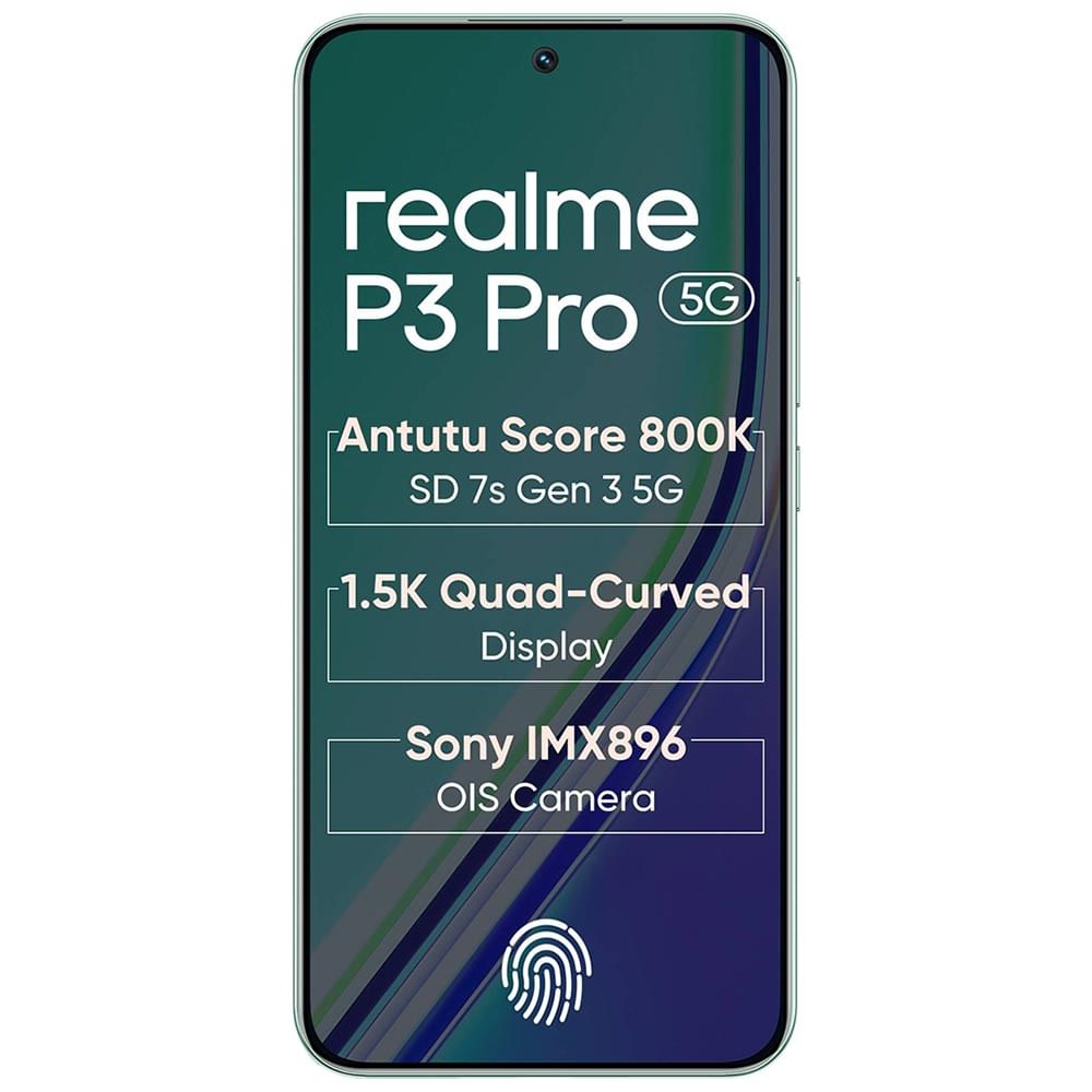 Realme P3 Pro 5G - Refurbished_Nebula Glow_Front_63429