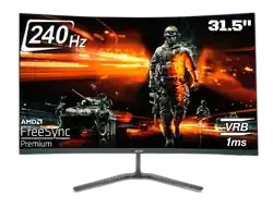 Acer ED320Q X2 31.5 Inch VA 240 Hz FHD LCD Monitor - Unboxed_Black_Front_89699