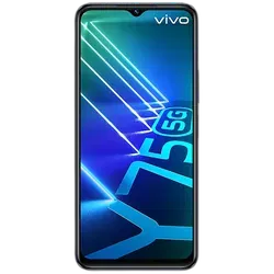 Refurbished Vivo Y75 5G Starlight Black front