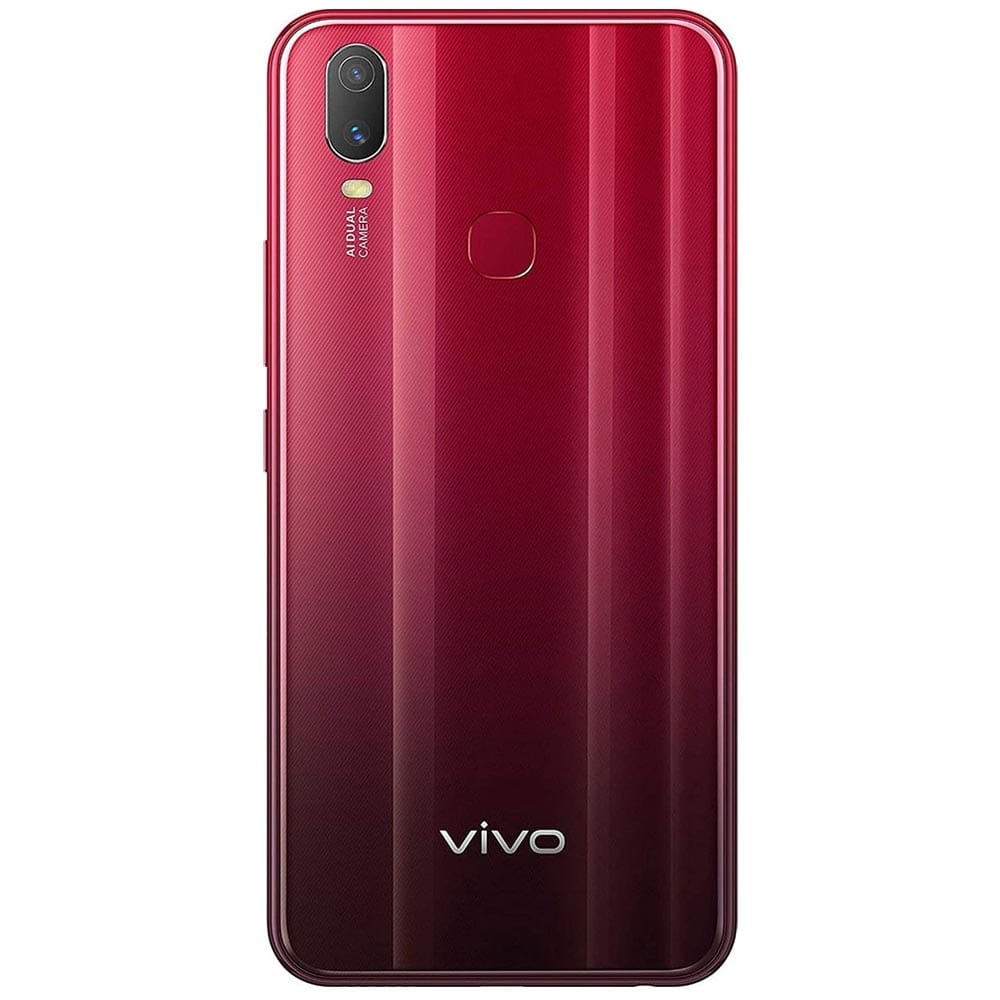 Vivo Y11 2019 - Refurbished_Coral Red_Back_48913