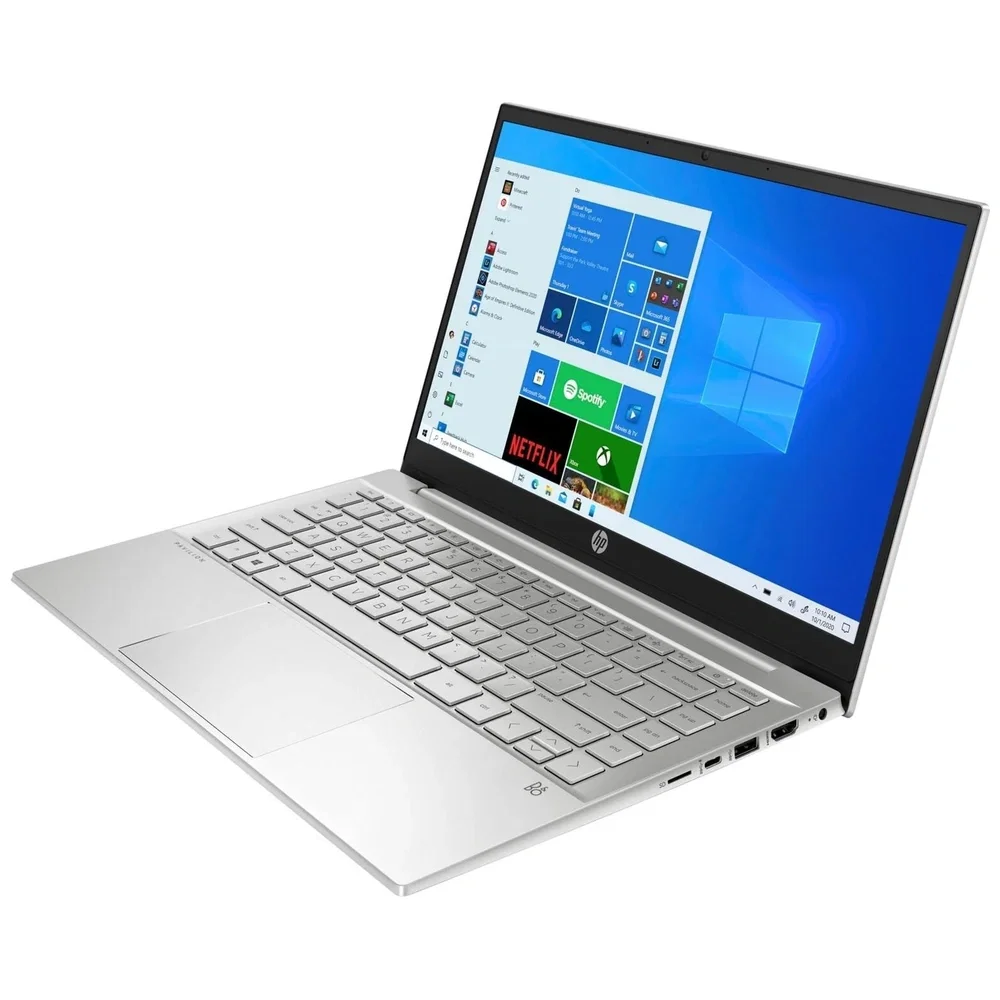 HP/Compaq Pavilion Series 14-ec0000AX (AMD Ryzen 5 5th Gen 14 Inch)- Refurbished_Silver_Top_133440