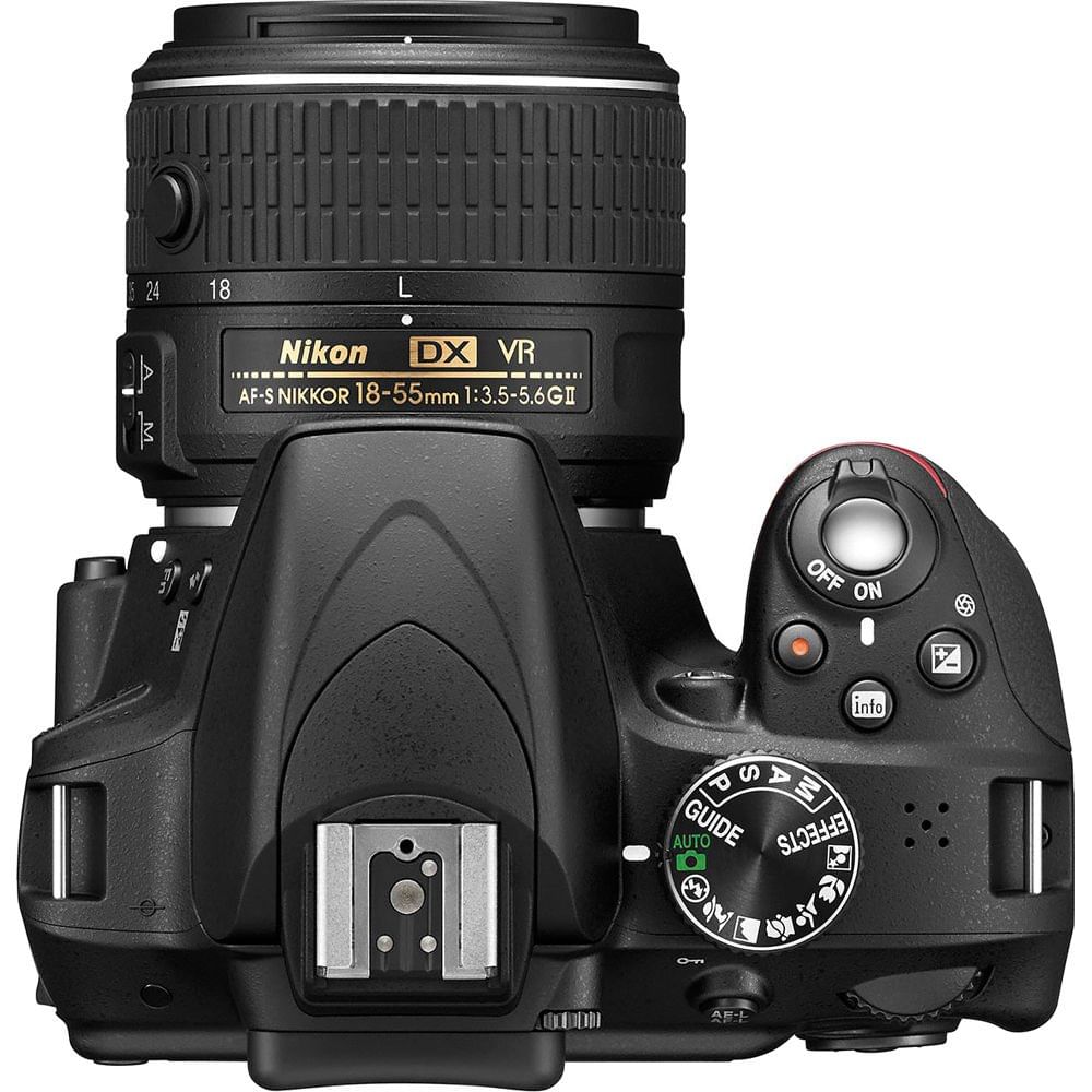 Nikon D3300 24.2MP DSLR - Refurbished_Black_Bottom_58290