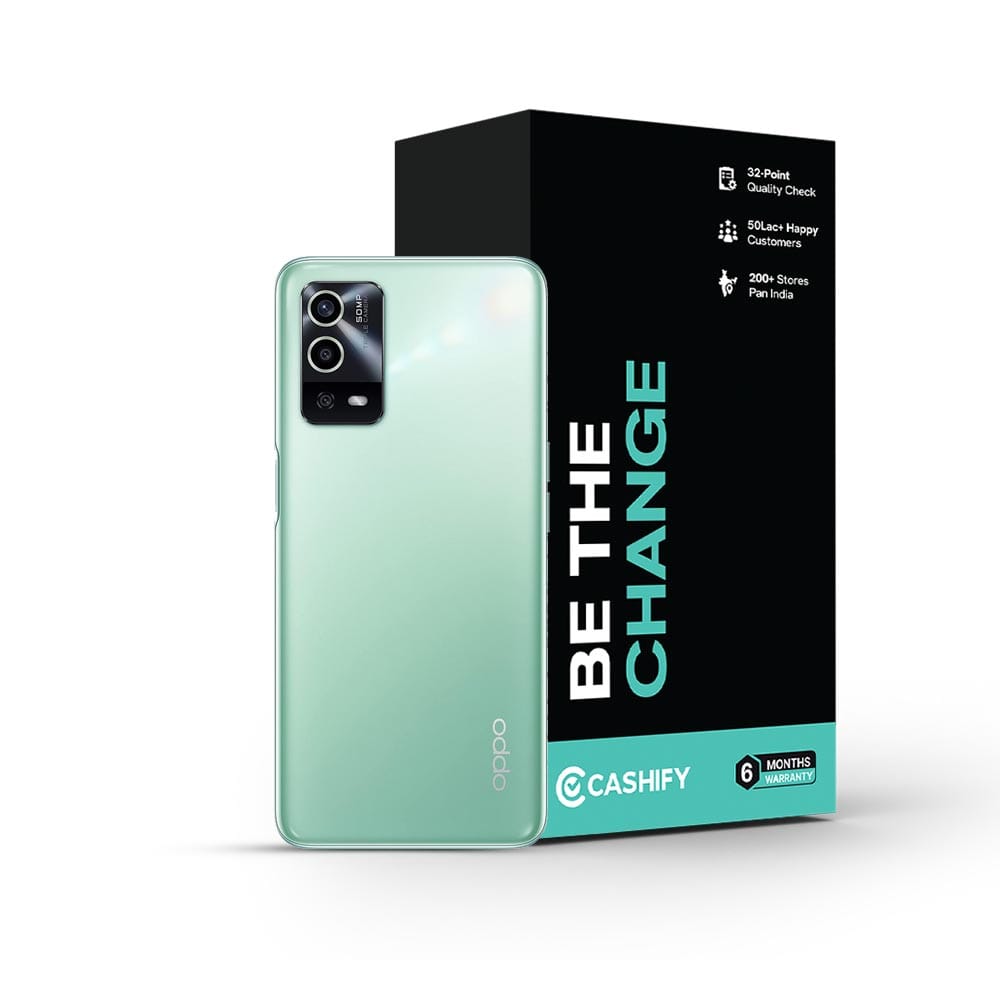 OPPO A55 - Refurbished_Mint Green_Phone With Box_52146
