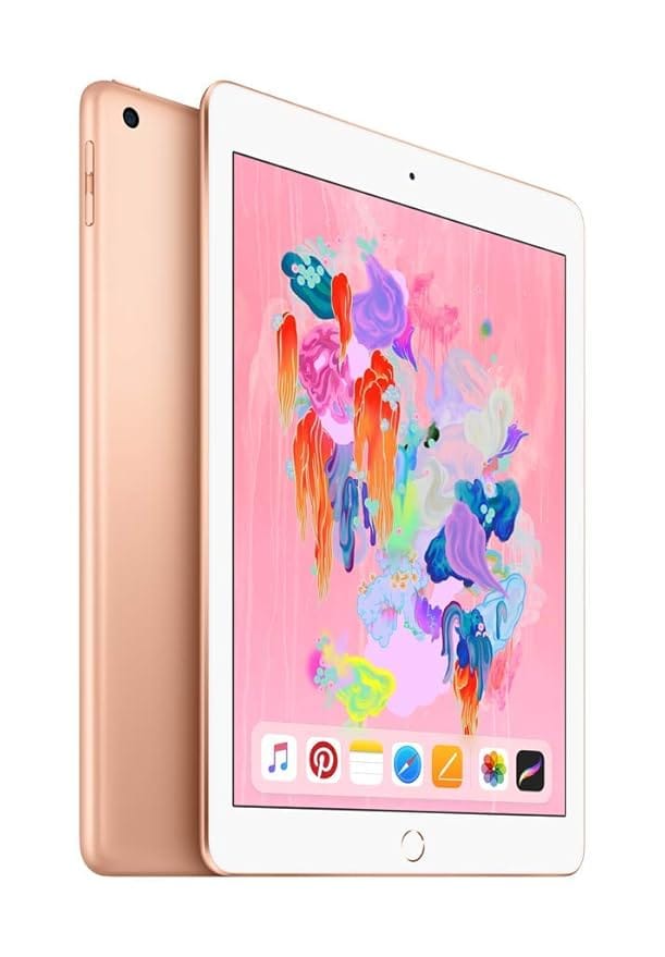 Apple Ipad 2018 6th Generation (9.7 inch, Wifi Only)- Refurbished_Gold_Right Side_87331