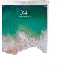 Apple iPad Pro 2017(10.5 inch , Wi-fi Only)- Refurbished_Silver_Front_89579