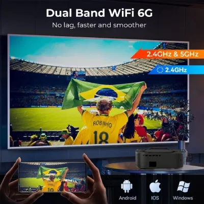 Wzatco Alpha 2 Max 18000 lm 1080p Projector  - Unboxed_Black_Top_124994