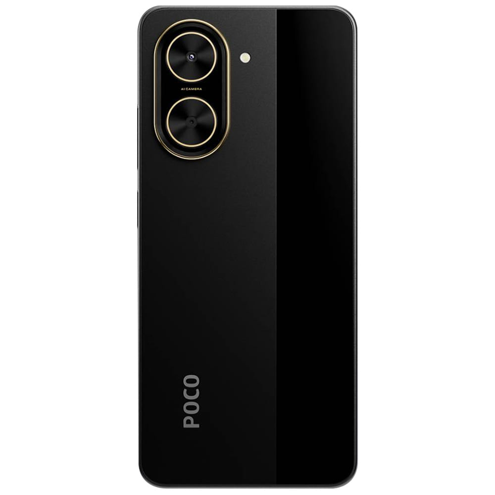 POCO C71 - Refurbished_Power Black_Back_62675